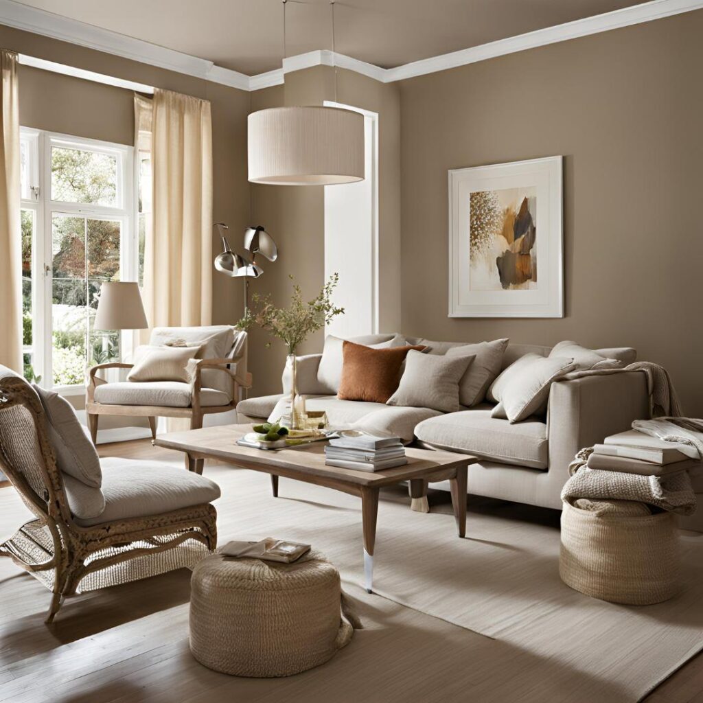  Creating Warmth with Neutral Lounge Paint Colours 