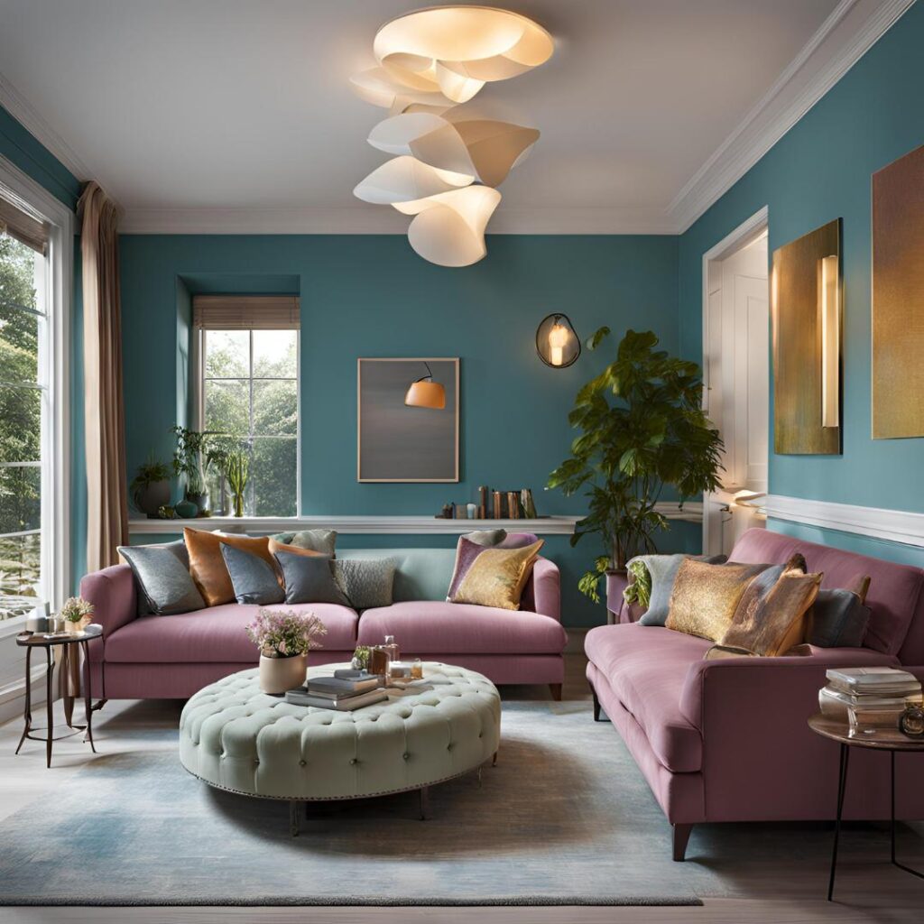 How Lighting Influences Decision in Choosing the Colour for Sitting Room