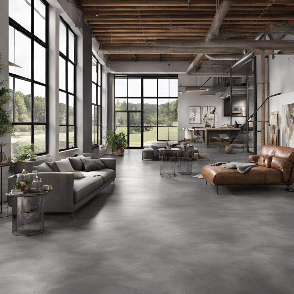 Achieve an Industrial Look with Concrete