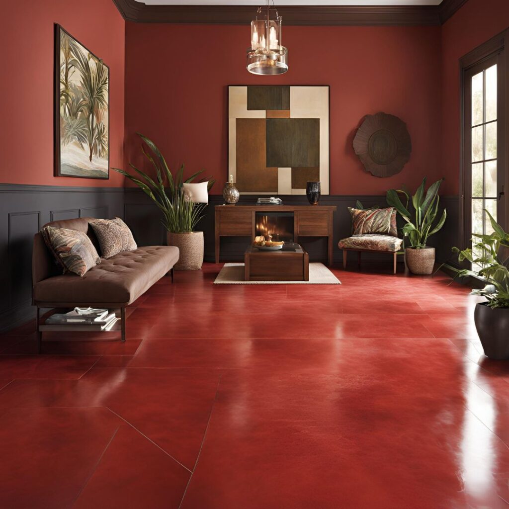 Add Elegance with Red Oxide