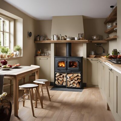 Small Kitchen With Fireplace Ideas: Create a Cosy Kitchen