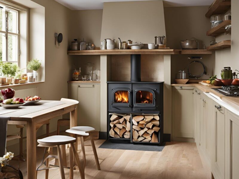 Small Kitchen With Fireplace Ideas Small Kitchen With Fireplace Ideas: Create a Cosy Kitchen
