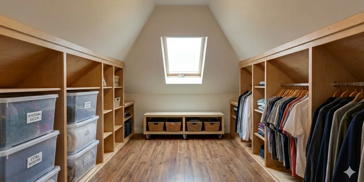 Attic Storage Ideas for Small Homes 1 Attic Storage Ideas for Small Homes