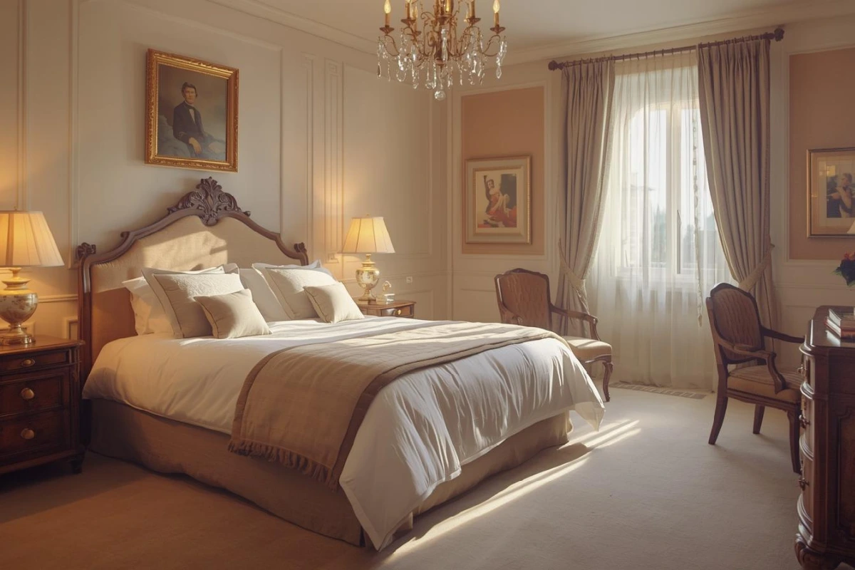 Choosing romantic bedroom colour