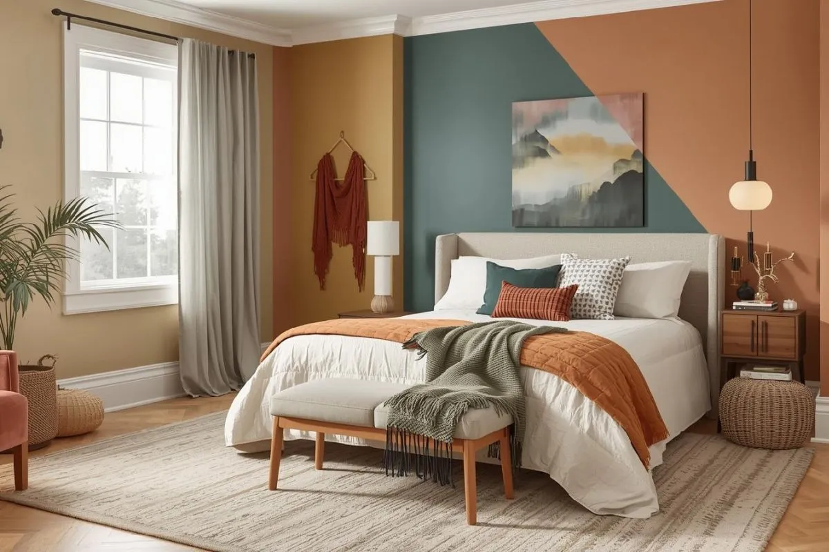 Embrace Earthy Tones and Bold Accents