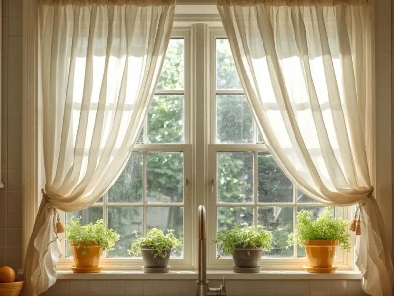 Kitchen Window Treatment Ideas