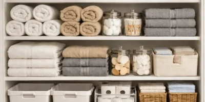 Linen Closet Organization Ideas
