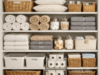 Linen Closet Organization Ideas