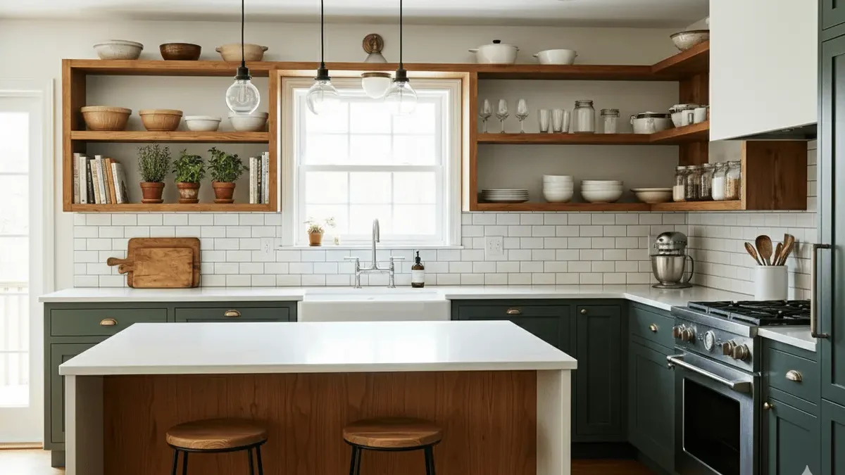 Open-Shelving Kitchen Ideas