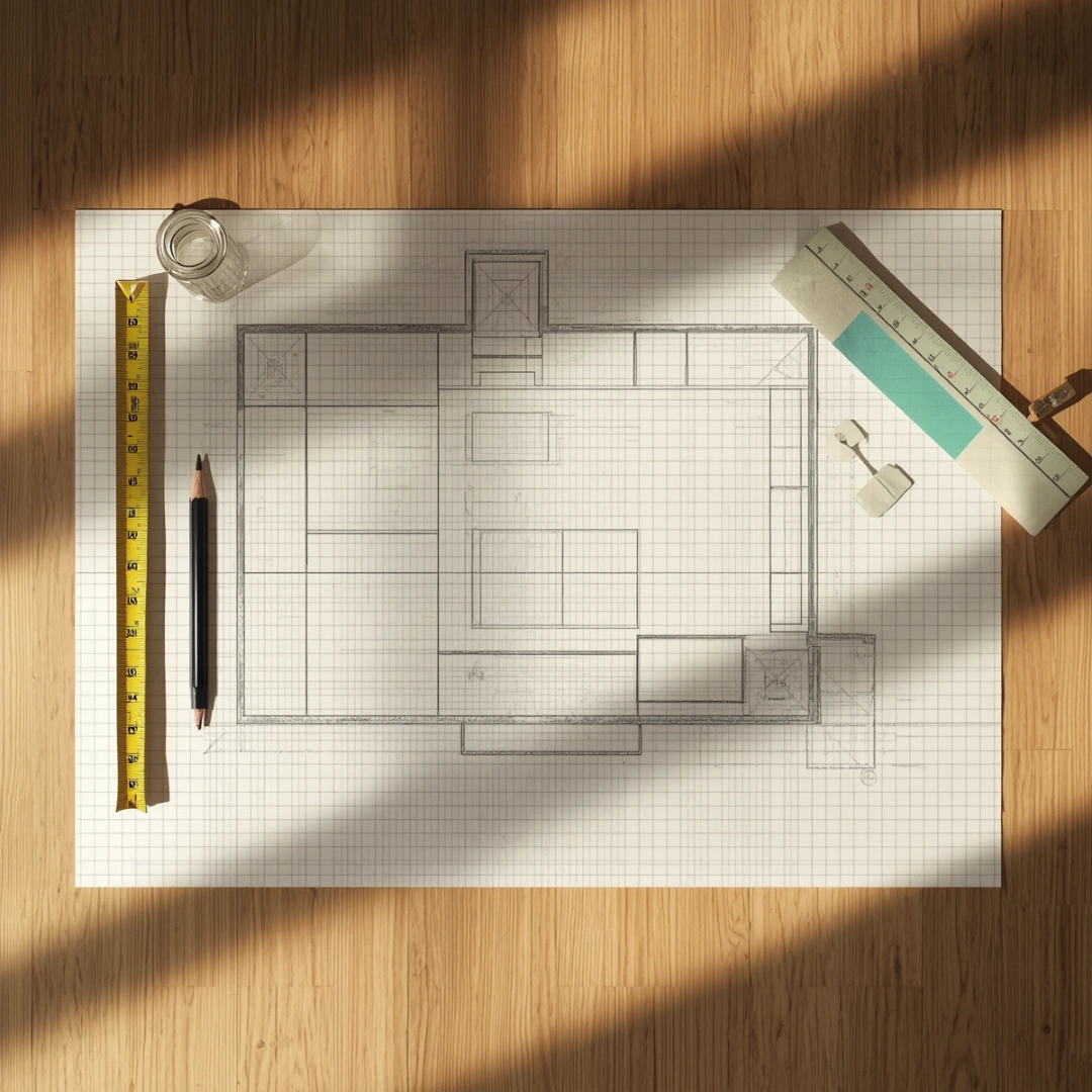 Start With a Floor Plan Not a Showroom Start With a Floor Plan, Not a Showroom