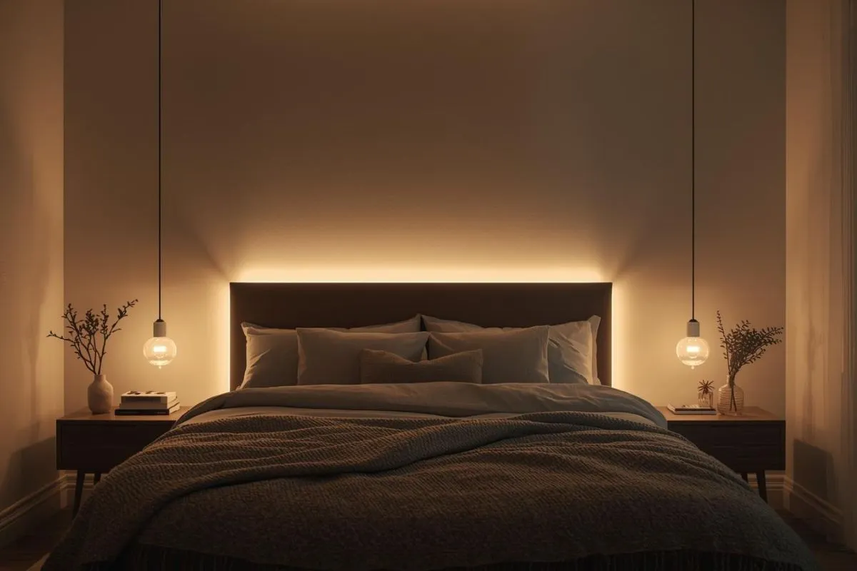 Why lighting quietly controls how your bedroom feels