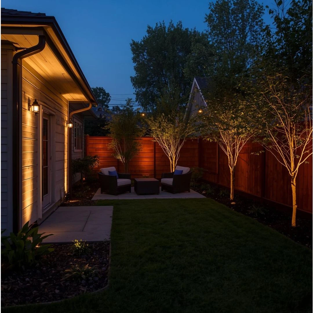 Backyard Lighting Design That Feels Comfortable (Not Forced)