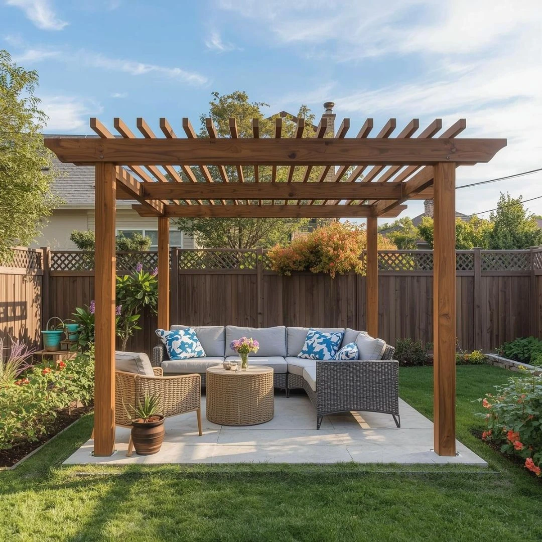 Backyard Pergola Ideas That Make Small Spaces Feel Bigger Instantly Backyard Pergola Ideas That Make Small Spaces Feel Bigger Instantly