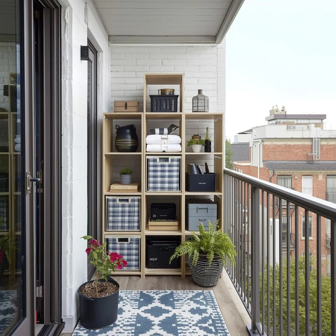 Balcony Storage Ideas for Small Spaces That Actually Work