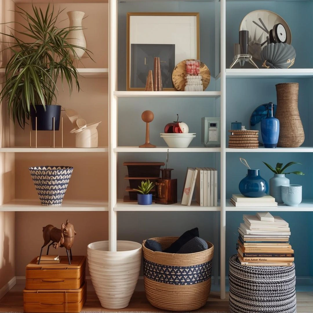 Color Coordination That Makes Shelves Look Effortless
