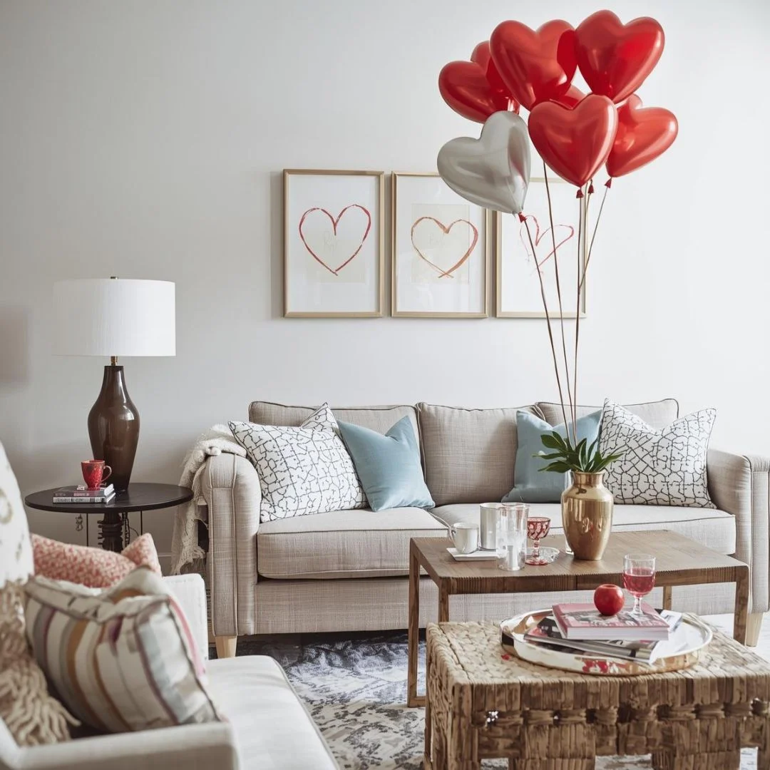 Decorating for Valentine’s Day When You Live Together