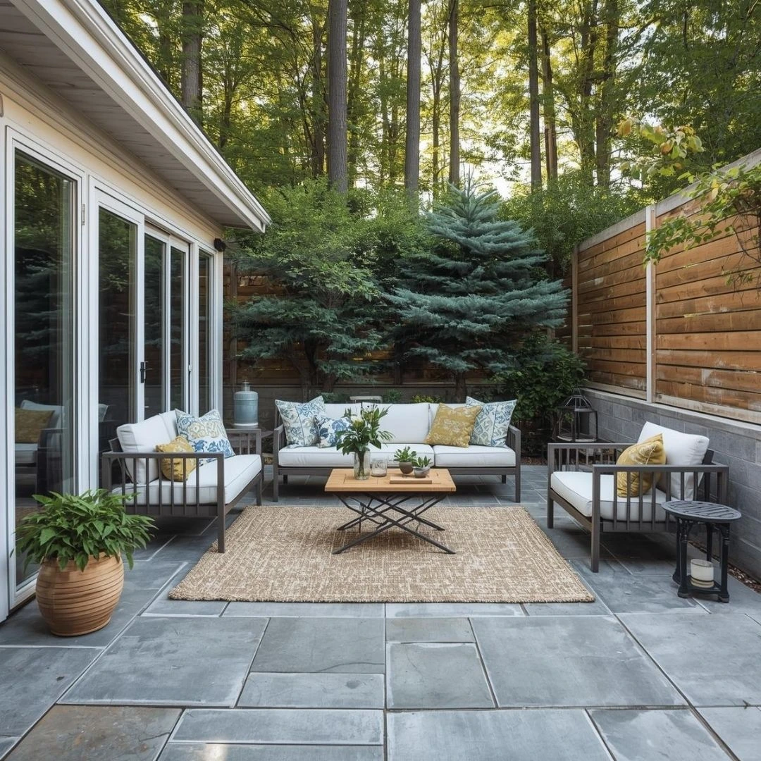 Defining the Space With Flooring and Rugs