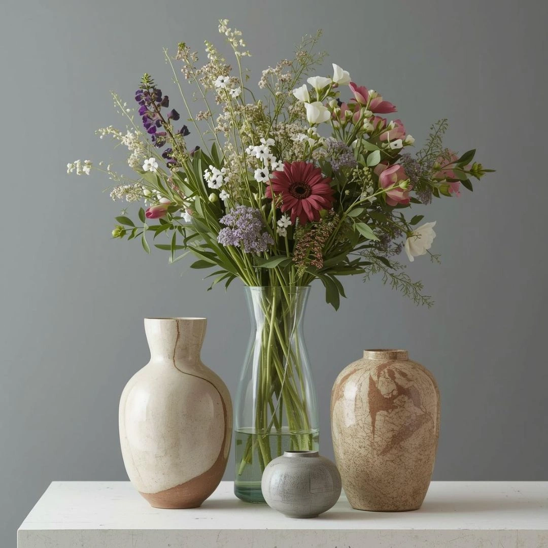 Flower Vase Decor for Living Rooms (The Vase Matters)