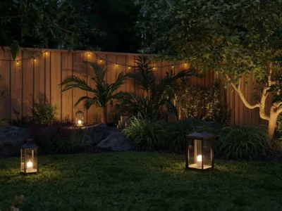 Garden Lighting Ideas for a Cozy Backyard