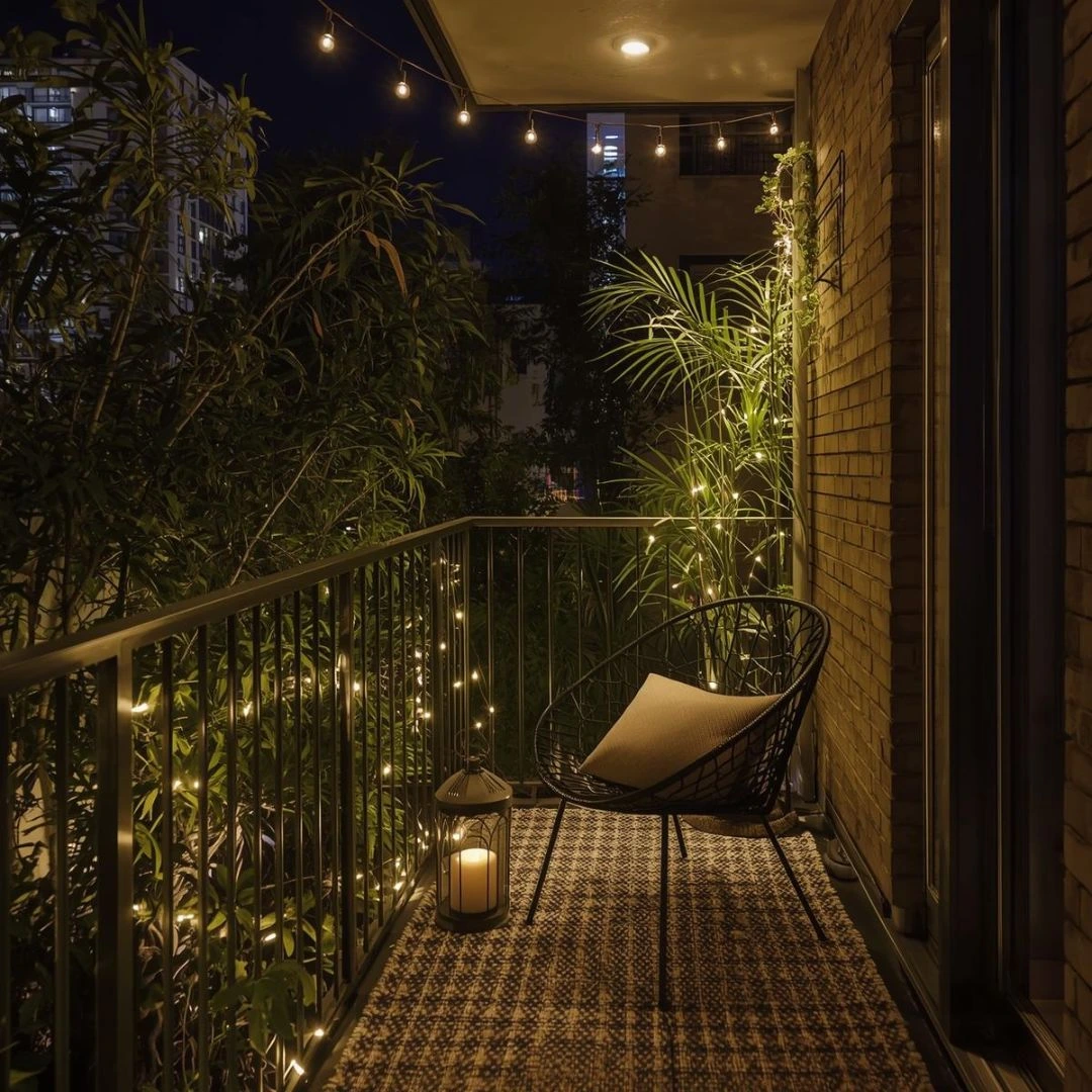 Lighting That Makes Balconies Feel Magical at Night