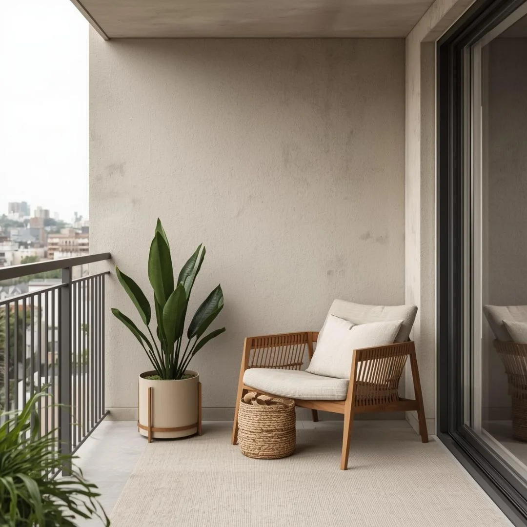 Minimalist Balcony Storage_ Less Stuff, Better Space