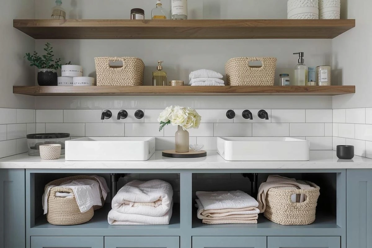 Open Shelf Vanities_ Stylish, But Are They Practical