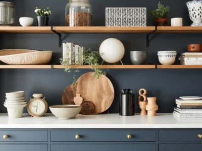 Open Shelves Decorating Ideas That Make Your Home Feel Lived In Not Staged