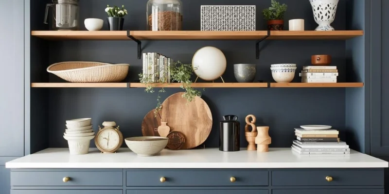 Open Shelves Decorating Ideas That Make Your Home Feel Lived In Not Staged