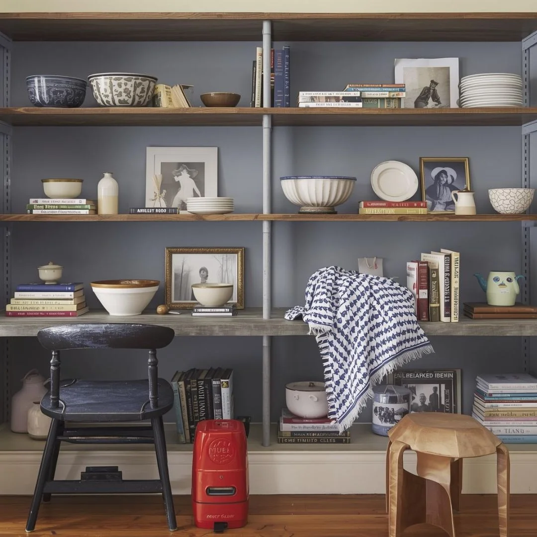 Open Shelving That Shows Personality, Not Clutter