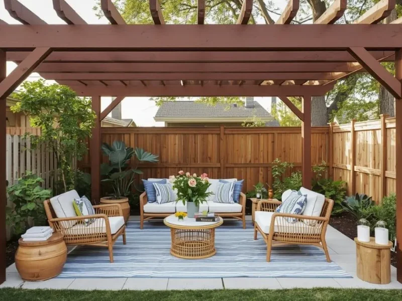 Pergola Design for Small Yard