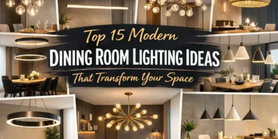 Top 15 Modern Dining Room Lighting Ideas That Transform Your Space