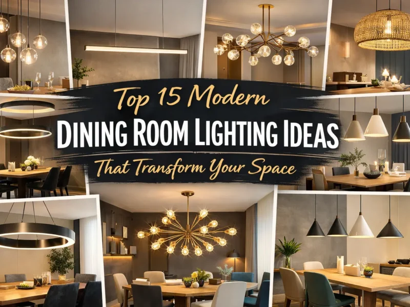 Top 15 Modern Dining Room Lighting Ideas That Transform Your Space Top 15 Modern Dining Room Lighting Ideas That Transform Your Space