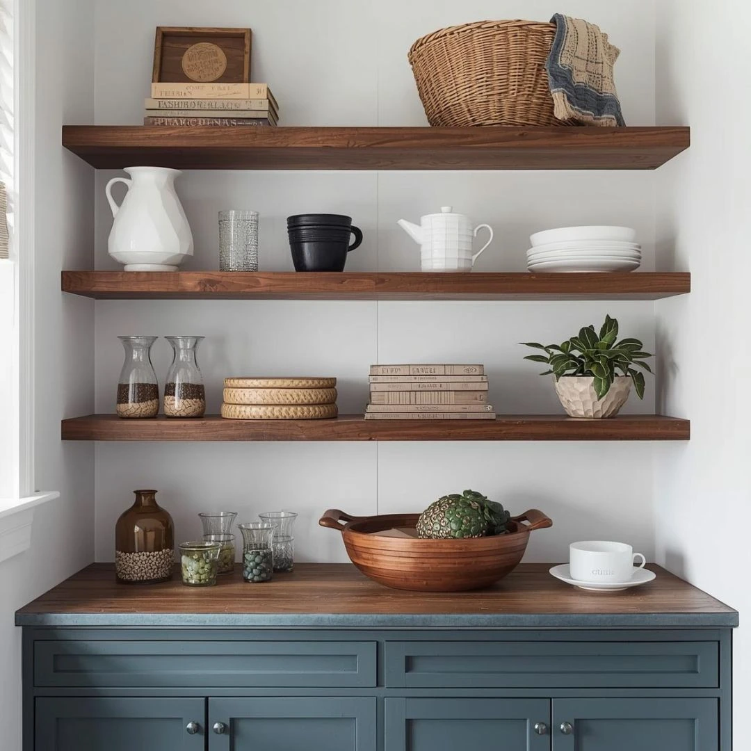 Why Open Shelves Feel So Inviting When They’re Done Right
