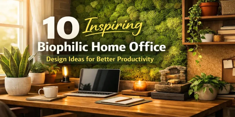 10 Inspiring Biophilic Home Office Design Ideas for Better Productivity