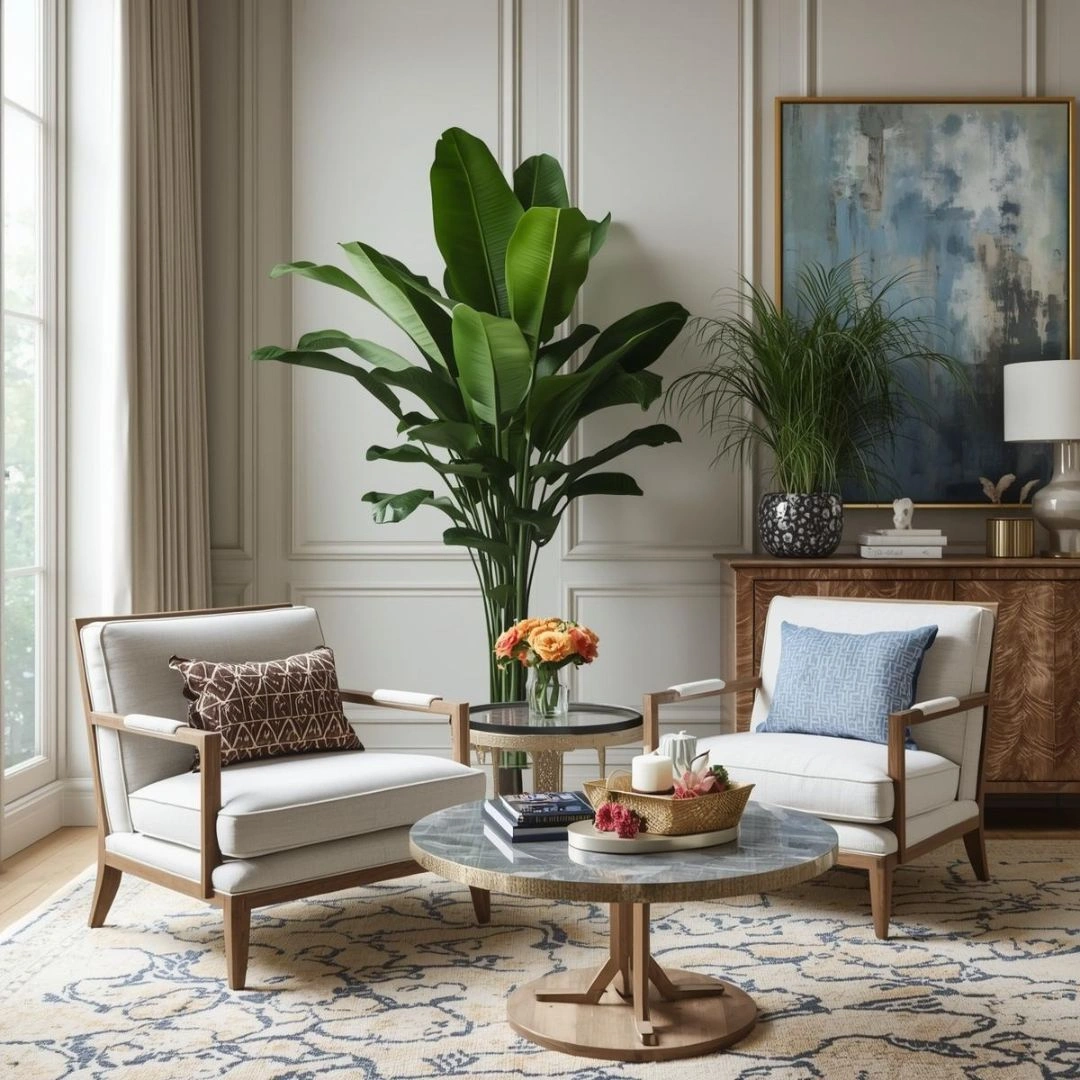 Add Fresh Flowers and Statement Greenery Add Fresh Flowers and Statement Greenery