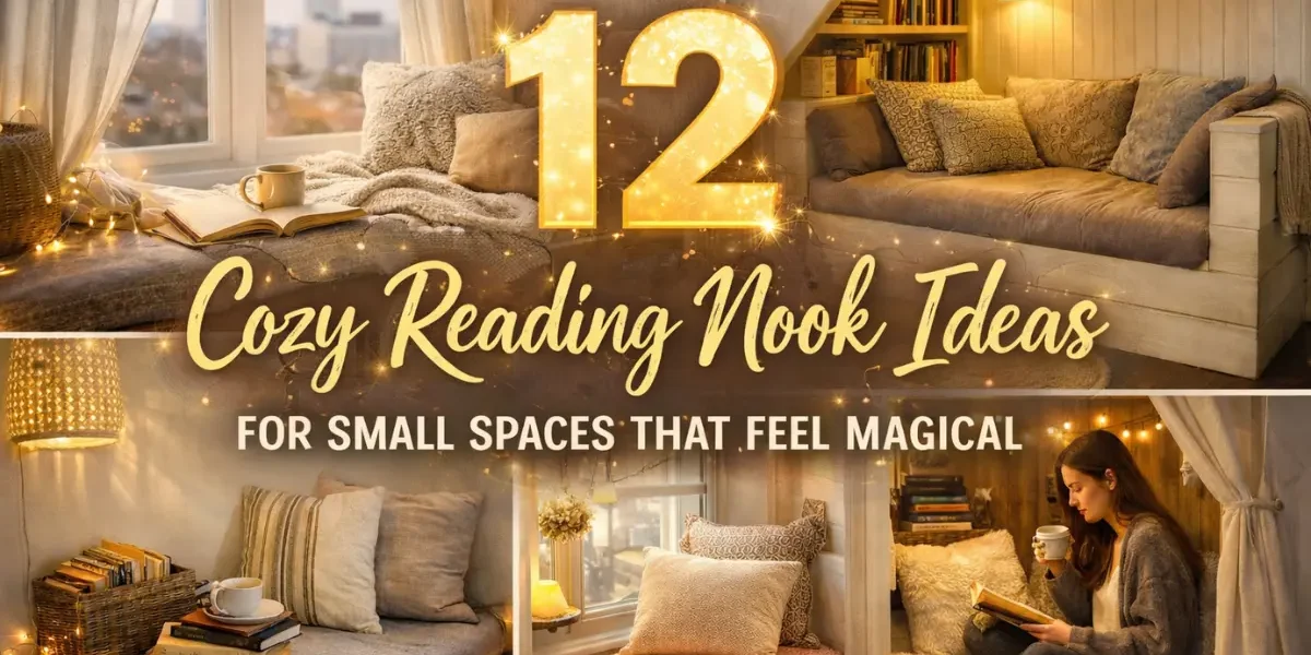 Cozy Reading Nook Ideas for Small Spaces