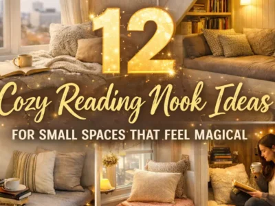 Cozy Reading Nook Ideas for Small Spaces