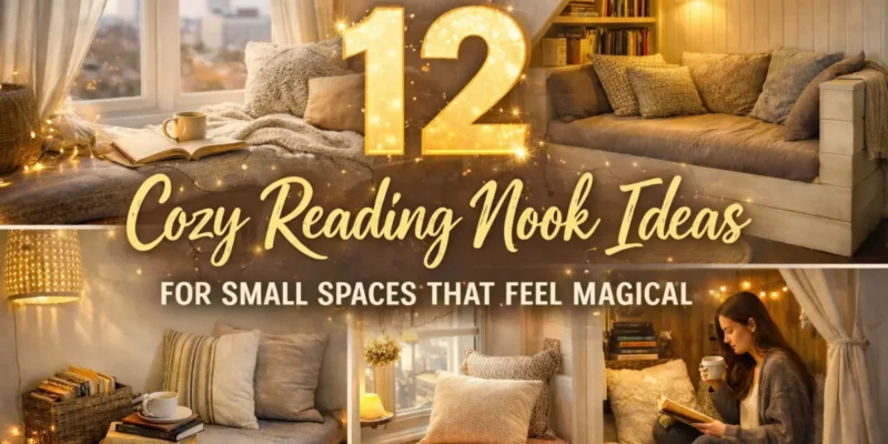 Cozy Reading Nook Ideas for Small Spaces