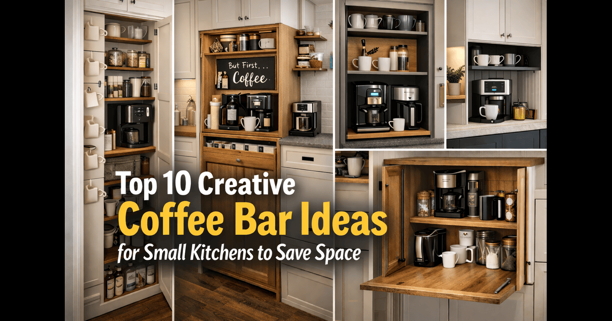 Cozy Styled Coffee Nooks That Feel Personal