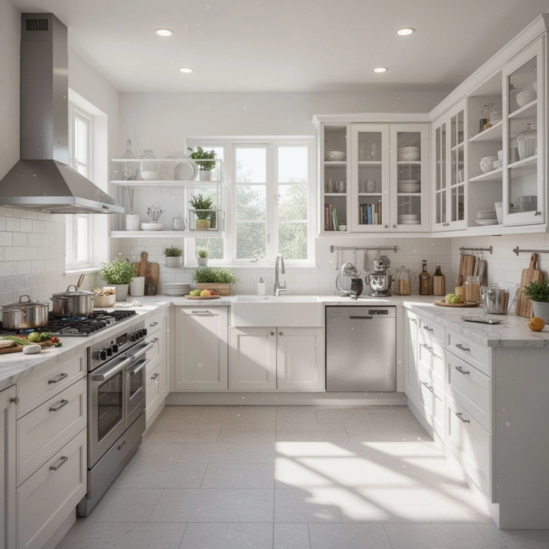 Create Kitchen Zones for Better Workflow