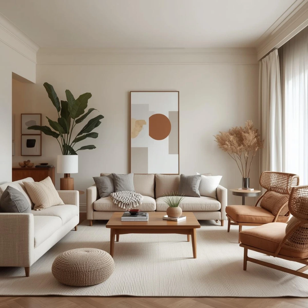 Creating a Calm Foundation with Warm Neutral Colors