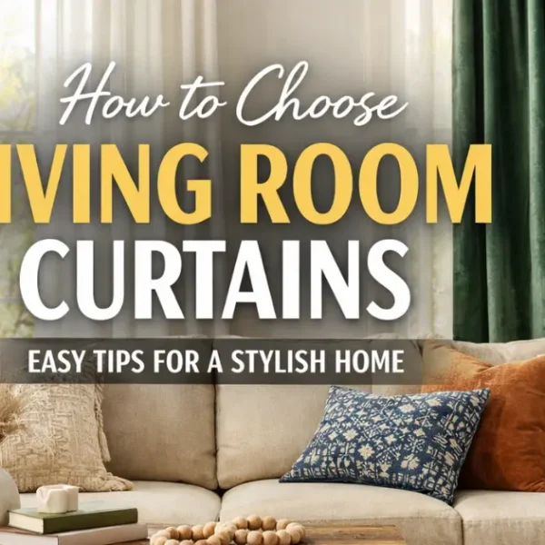 How to Choose the Perfect Living Room Curtains