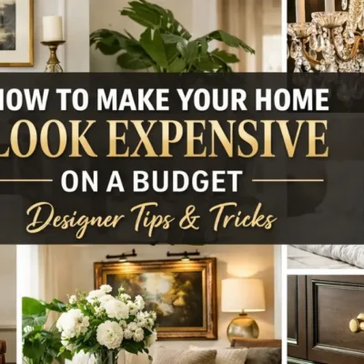 How to Make Your Home Look Expensive on a Budget