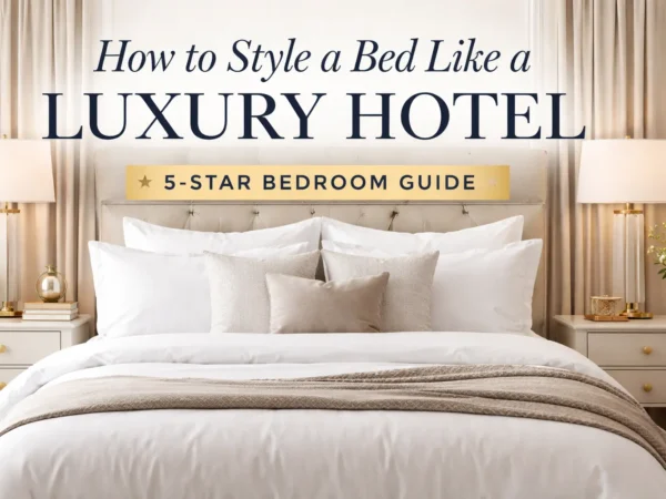 How to Style a Bed Like a Luxury Hotel How to Style a Bed Like a Luxury Hotel