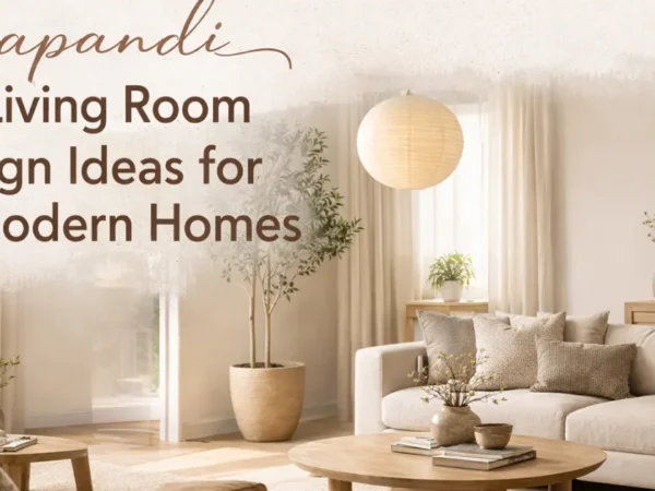 Japandi Living Room Design Ideas for Modern Homes