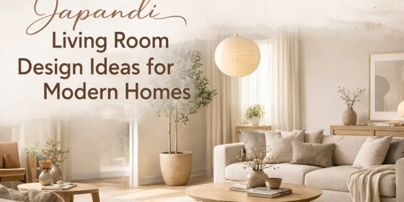 Japandi Living Room Design Ideas for Modern Homes