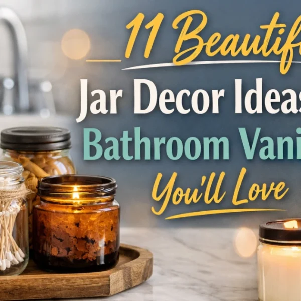 Jar Decor Ideas for Bathroom Vanities Jar Decor Ideas for Bathroom Vanities