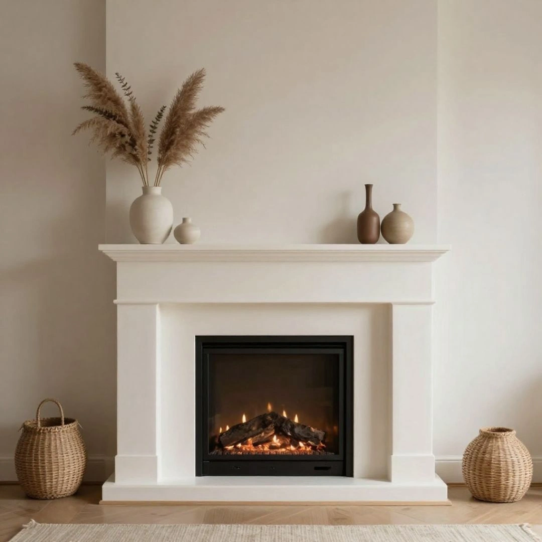 Minimal Modern Fireplace Mantel Ideas That Still Feel Warm and Lived-In