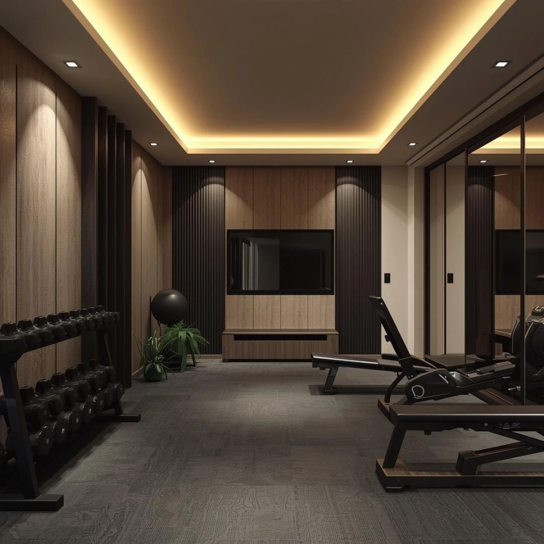 Modern Home Gym Lighting Ideas That Don’t Feel Overdesigned