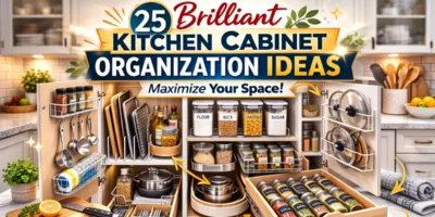 How to Organize Kitchen Cabinets Efficiently